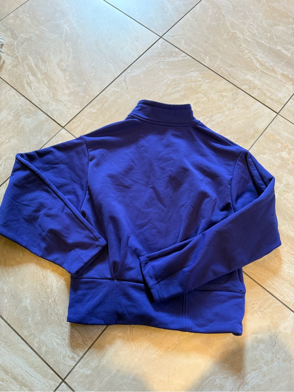 Athleta Deep blue Polartec Half‑Zip Pullover sz S - Picture 5 of 6